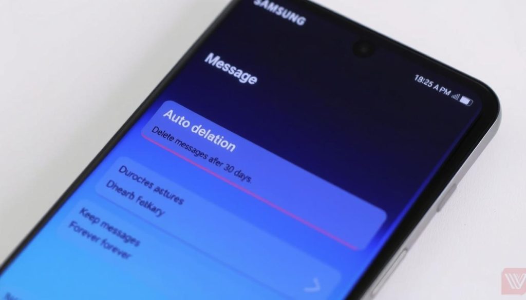 Galaxy S25 Message Settings